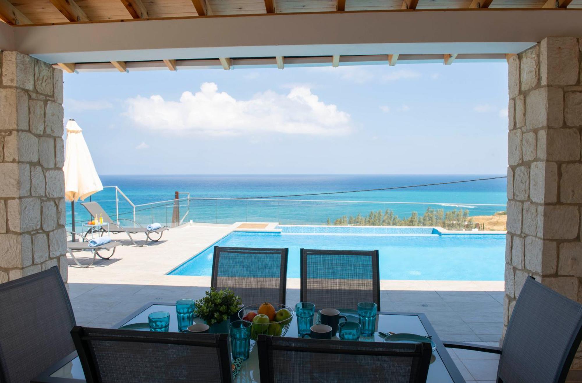 Paradise Blue Villa Pomos Luaran gambar